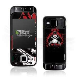  Design Skins for Nokia N85   Pirate Poker Design Folie 