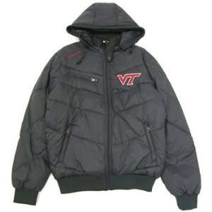 Virginia Tech Insulator Hooded Full Zip Heavy Jacket   Large  