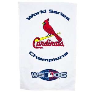  St. Louis Cardinals 2006 World Series Champions White 