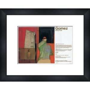 GOMEZ Bring it on   Custom Framed Original Ad   Framed Music Poster 
