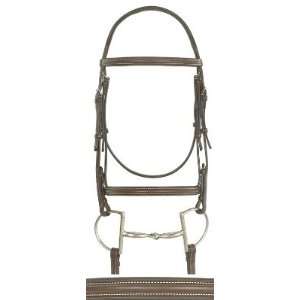   : Ovation Ultra Raised Bridle w/ Comfort Crown Cob: Sports & Outdoors