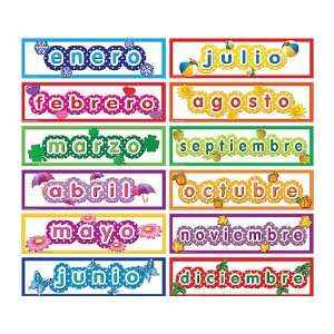  Teacher Created Resources Polka Dot Months (Spanish 