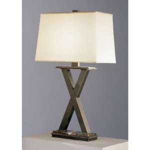  Robert Abbey Bronze X Table Lamp