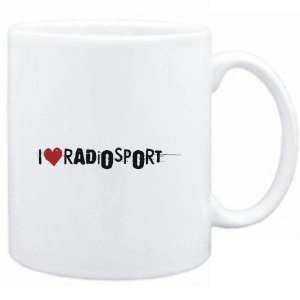  Mug White  Radiosport I LOVE Radiosport URBAN STYLE 