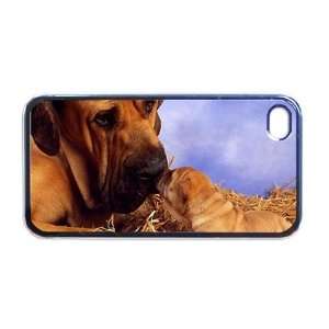  Blood hound dog Apple iPhone 4 or 4s Case / Cover Verizon 