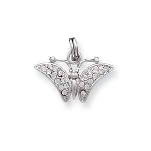    Sterling Silver Butterfly Charm West Coast Jewelry Jewelry