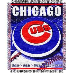  Chicago Cubs Triple Woven Team Blankets: Home & Kitchen
