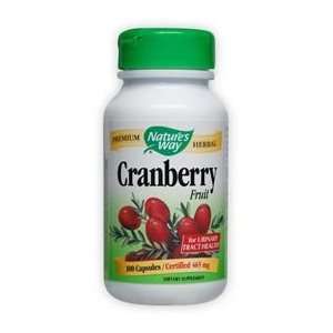   : Cranberry Fruit 100 Capsules   Natures Way: Health & Personal Care