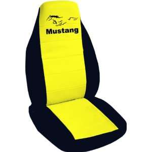1991 Ford Mustang GT seat covers. One front set of seat covers. Balck 