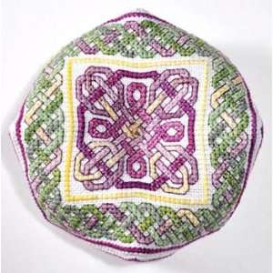  Iris Biscornu   Cross Stitch Pattern Arts, Crafts 