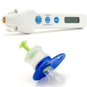   Family Non Contact Fever Thermometer With Pacifier Medicine Dispenser