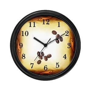   Coffee Bean with numbers Art Wall Clock by 