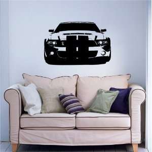   Vinyl Sticker Dealership Car Ford Mustang Shelby A66: Home & Kitchen