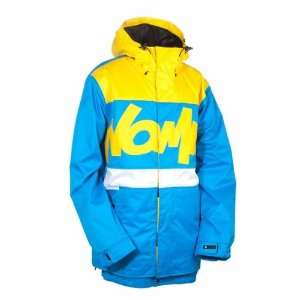 Nomis Tony Shell Snowboard Jacket Bright Blue  Sports 