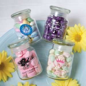  Personalized Glass Jar Favors