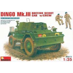    35077 1/35 Dingo Mk.III British Scout Car w/Crew: Toys & Games