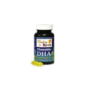  Carlson for Kids Chewable DHA Orange 60 Softgels   Carlson 