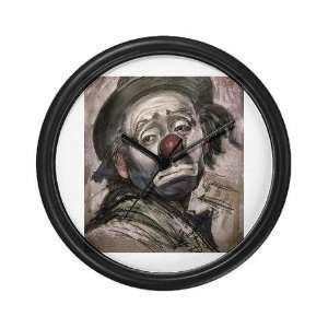The Sad Clown Funny Wall Clock by CafePress:  Home 