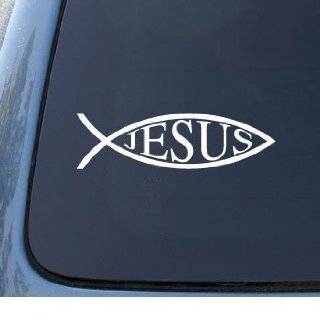 Christian Fish Lord God Jesus Christ Religion Symbol Chrome Plated 