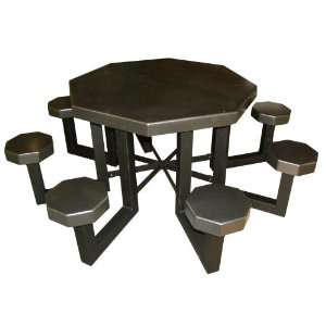  OFAB Custom Theme Tables 48 Inch Octagon Aluminum Picnic Table 