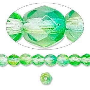  bead, 6mm faceted round. Sold per 16 strand Arts, Crafts & Sewing