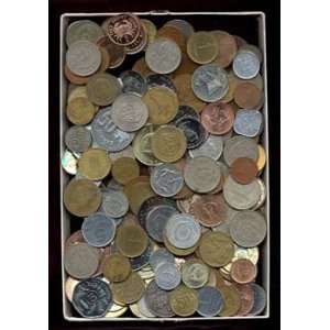  WORLD FOREIGN COINS 5 LBS POUNDS CIRCULATED WIDE VARIETY 
