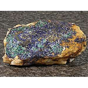  Azurite and Malachite Crystals Mineral Specimen