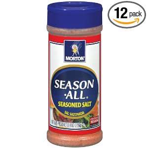 Morton Salt Season All Seasoned Salt, 8 ounces (Pack of 12)  