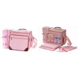  Deluxe Insulated Baby Pack w/Blanket Pink Kitchen 