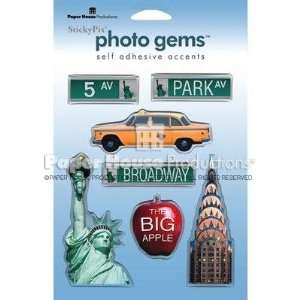  New York City Photo Gems Stickers