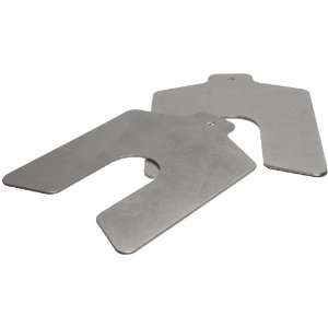  Stainless Steel Slotted Shim Shop Kit, Size C, 4 x 4 