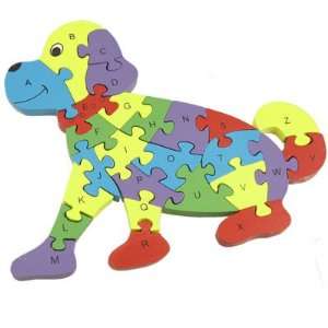   Plastic DIY 3D Dog Jigsaw Puzzle Toy 26 Pcs for Children: Toys & Games