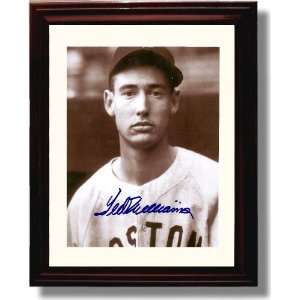 Framed Ted Williams Autograph Print: Everything Else