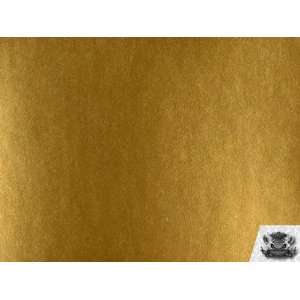   GOLD Fake Leather Upholstery Fabric By the Yard 