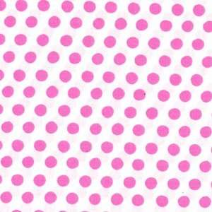  Calypso quilt fabric by Maywood Studios, pink dots on 