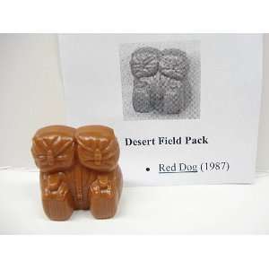  GI Joe 1987 Red Dog Desert Field Pack Toys & Games