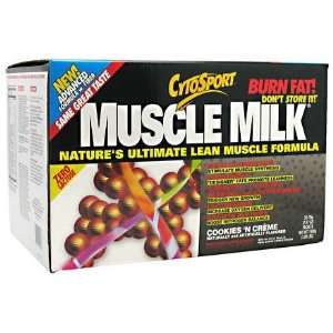 Cytosport Muscle Milk, Cookies N Creme, 20   2.47 oz (70 