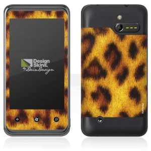 Design Skins for HTC 7 Pro   Leopard Fur Design Folie 