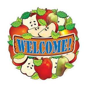  APPLE BASKET WELCOME TWO SIDED Toys & Games