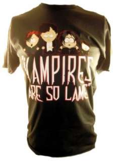  South Park Mens T Shirt   Goth Kids Vampires Are Lame 