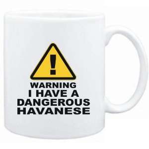   : Mug White  WARNING : DANGEROUS Havanese  Dogs: Sports & Outdoors