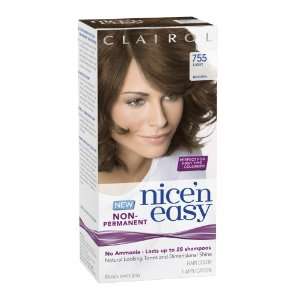  Clairol Nice N Easy Non Permanent Hair Color 755 Light 