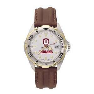  Indiana Hoosiers All Star Mens Leather Watch Sports 
