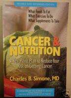 Cancer & Nutrition 10 Point Plan Reduce Risk Simone BK  