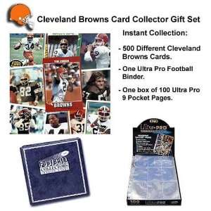  Various Brands Cleveland Browns 500 Card Collector Gift 