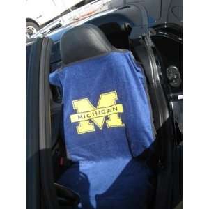   of Michigan Wolverines Seat Armour Car Seat Towel: Automotive