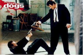 MOVIE POSTER ~ RESERVOIR DOGS (Quentin Tarantino) GUNS  