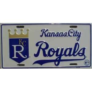  Kansas City Royals License Plate Frame MLB: Everything 