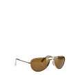 paul smith white leather trim aviator sunglasses