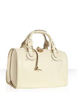 Chloe lily leather Aurore bowling bag  
